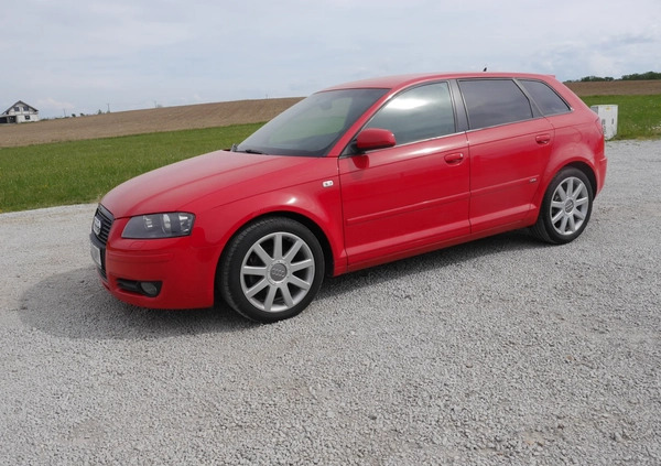 Audi A3 cena 18800 przebieg: 221694, rok produkcji 2006 z Szczytna małe 326